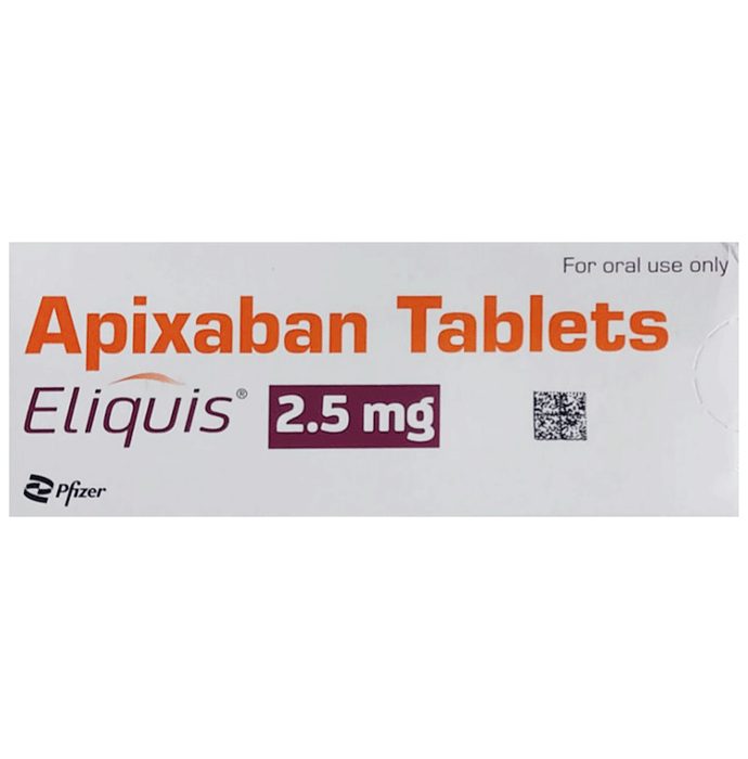 Eliquis 2.5 Tablet pack